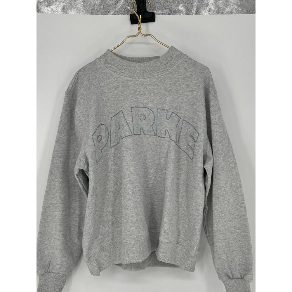 NWT PARKE X TARGET MOCKNECK SIZE Heather Gray L/XL